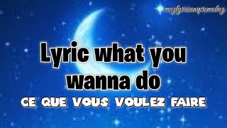 Lil Tjay  _ What you wanna do  ( lyrics) et traduction française 🎶 🎼 🌏