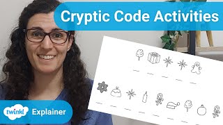 Cryptic Code Worksheets for Kids