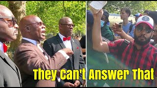 Speakers Corner - Nation Of Islam Are Too Embarrassed To Answer Questions About Their Prophet