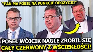 POSEŁ WÓJCIK AŻ ZROBIŁ SIĘ CAŁY CZERWONY Z WŚCIEKŁOŚCI! "PAN MA FOBIĘ NA PUNKCIE SUWERENNEJ POLSKI!"