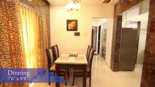 2BHK Actual Flat Furnished Video Tamara Rahatani, Pune