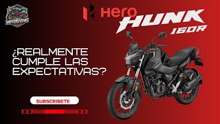 Hero Hunk 160R: La moto urbana que lo tiene todo | Análisis a fondo