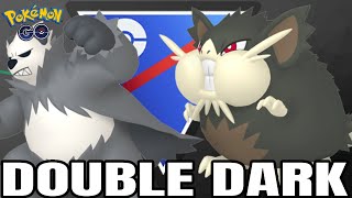 I Brought Double Dark with Alolan Raticate into the Great League for Pokemon GO Battle League!