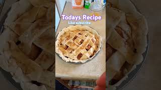 Today's Recipe Apple pie day #cookingvideo #cooking #cookingshorts #cookingtips #chefstyle