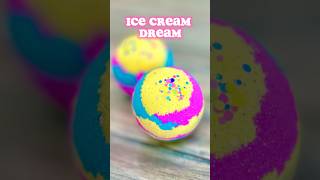 This Colorful Ice Cream Bath Bomb Demo Will Give You a Sweet Tooth!