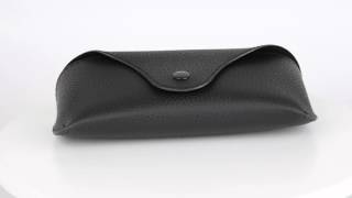 Bacl Ray Ban Like  Sunglasses Case optional lens cloth and lens cleaner