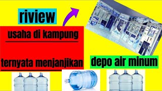 🔴usaha depo air minum isi ulang✅ usaha minim MODAL untung besar‼️