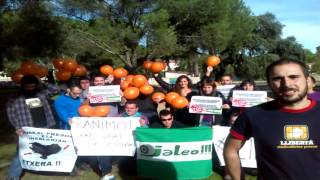 Solidaridad desde Andalucía con la juventud vasca represaliada