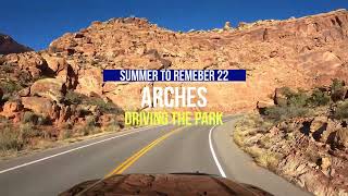 Driving Through Arches National Park (4K)