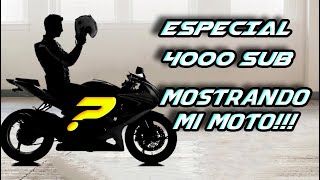 ESPECIAL 4000 SUB; LES MUESTRO MI MOTOCICLETA POR FINN!!!!