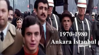 1970-1980 Arası Olaylarının ve  Bugünlerin Habercisi O Görüntüler! | #eskiistanbul  #eskiankara