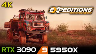 Expeditions: A MudRunner Game | 4K | RTX 3090 | 5950X