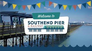 Southend day out train and boat virtual tour 4k 60fps