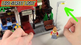 How To Build a LEGO Street Light Tutorial