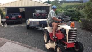 Mini tractor antics - NZ made power pony