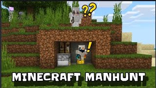 SPEEDRUNNER VS HUNTERS | Minecraft Manhunt | Sibling Gamers