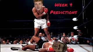 We Predicted Every Game of NFL Week 4!