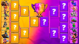 Epic VS Rare Card | Which Is The Best? | Clash Royale Tournament