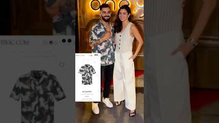 Virat Kohli outfit price😱#shorts #viral #youtubeshorts