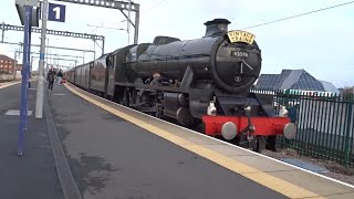 Trains At Blackpool North Station  Illuminations Express 16/11/2024 Part 1