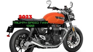 2023 Triumph speed twin 1200 @street motorbikes