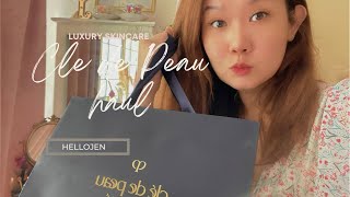 Luxury Skincare haul unboxing & first impressions, tips - Cle de Peau, Chanel #leserum