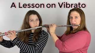 Live Flute Lesson on Vibrato with 12 Year Old Student Waverly   FluteTips 122