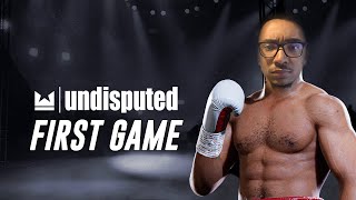 MY FIRST MATCH ON UNDISPUTED BOXING BETA (Ultra | 60fps)