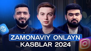 ZAMONAVIY ONLAYN KASBLAR 2024