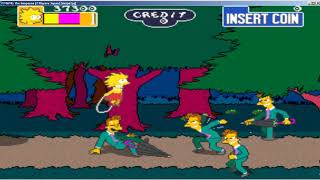 The Simpsons Arcade 1cc no death difficulty hardest