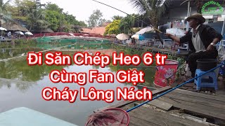 Đi Câu Cá Chép Cùng Fan Tuấn Nguyễn BÀi Cám 4 Loại Thêm Hà Lan Giật Cháy lông nách