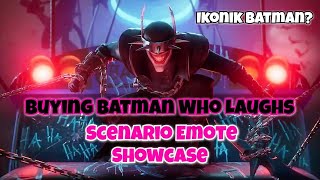 Buying The Batman Who Laughs - Showcase With Scenario Emote - Fortnite