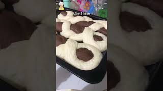 Chocolate sugar bun #trending #food #tiffinboxrecipes #viral #cooking #ytshorts #recipe #bake #bun