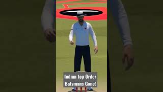 Cricket 22 - Indian Top Order! Pat Cummins wickets vs India! #shorts