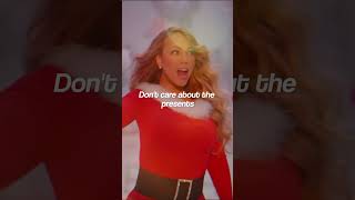 There is just one thing i need | Mariah Carey - All I want For Christmas Is You (Lyrics) #lyrics