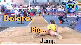 Dolores Morillas Long Jump On Spanish Indoor Championships | By Incredible World TV