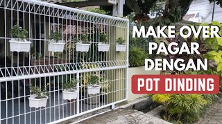 Menghias TERAS RUMAH dengan pot dinding cantik