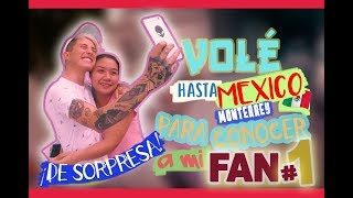 SORPRENDÍ A MI FAN #1 EN SU CASA! 😱  VIAJO HASTA MONTERREY MÉXICO!  (EMOTIVO) | AXLOZ