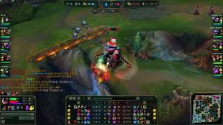 SKT T1 Duke RUMBLE vs SKARNER Top KR LOL highlight