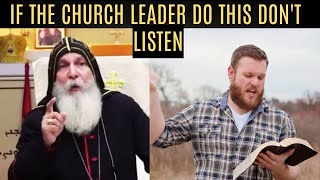 DONT LISTEN TO THIS CHURCH LEADER - BISHOP MAR MARI