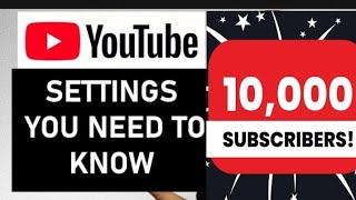 How to gate 1000 subscribers on YouTube | How to Adjust YouTube settings | monetize| 4K subscribers