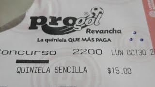 PROGOL 2200... ¡SUSCRÍBETE!☘