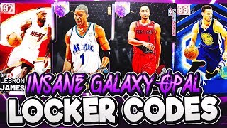 FREE GALAXY OPALS, TRACY MCGRADY, STEPH CURRY, LEBRON & MORE!! CRAZY LOCKER CODES NBA 2K19 MYTEAM