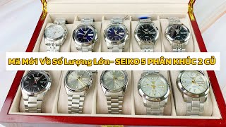 SALE LỚN CUỐI THÁNG - CÁC MÃ SEIKO 5 MÁY AUTOMATIC NEW FULL BOX SIÊU TIẾT KIỆM GIÁ RẺ