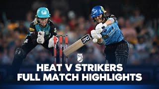 Brisbane Heat v Adelaide Strikers Women | Full Match Highlights I 09/11/24