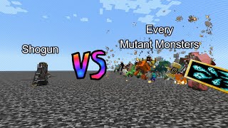 Shogun vs Every Mutant Monsters  Minecraft  Mob Battle