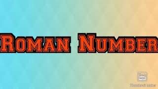 Roman Number