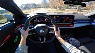 2024 BMW 540i M Sport: POV Drive, Impressions and ASMR