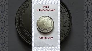 India 5 Rupees Mahatma Basaveshwara Coin | Indian Currency || United Joy