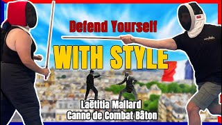 The Elegance of Canne de Combat: A Martial Art Like No Other | Laetitia Mallard